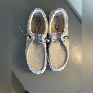 Hey dude mens light grey